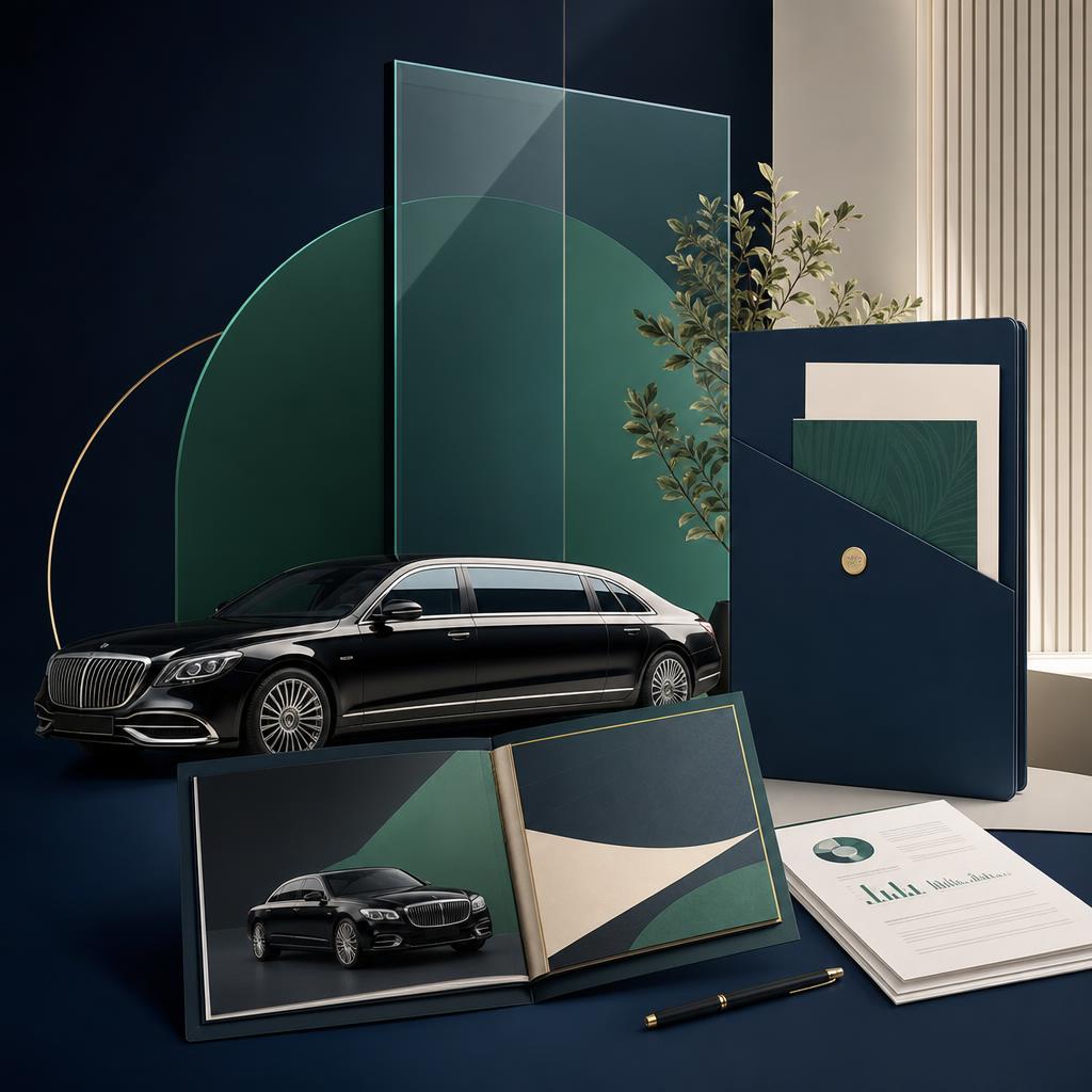 A premium vehicle connected to investor proposals, fleet operations and investor statements